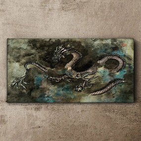 Vászonkép Ázsiai fantasy sárkány