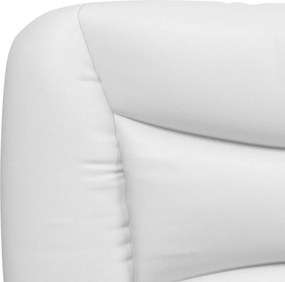 fehér műbőr fejtámla párna Hvar 152 cm