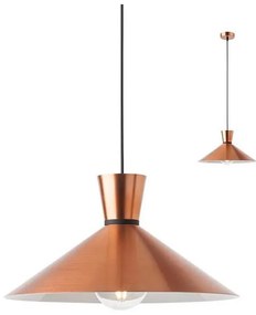 Redo 01-1461 - Csillár zsinóron KIMONO 1xE27/42W/230V átm. 39,5 cm réz