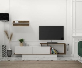 Asos - White, Walnut