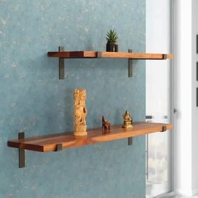 Fali polc konzollal Lara 100 cm palisander LARA-DUB 100
