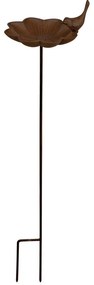 Madár figurás öntöttvas álló madáretető, magasság 91 cm - Esschert Design