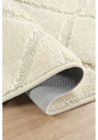 Krémszínű fürdőszobai kilépő szett 2 db-os 50x80 cm Cizgili – Foutastic