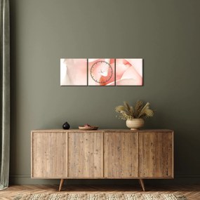 Kép - Rózsák (órával) (90x30 cm)
