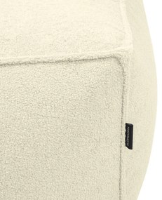 Világosszürke buklé babzsákfotel Mass – SLOWDOWN