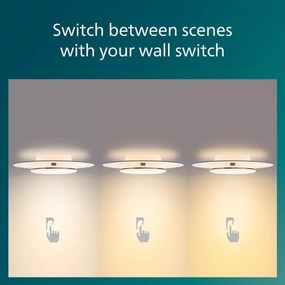 Philips- LED Dimmelhető mennyezeti lámpa GARNET SCENE SWITCH LED/30W/230V 2700K