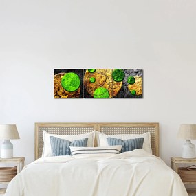 Az absztrakció képe - Gömb (órával) (90x30 cm)