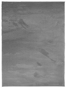 OVIEDO antracitszürke rövid szálú szőnyeg 240 x 340 cm