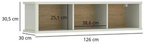 Függesztett polc Kodro (kasmír + evoke tölgy) . 1116935