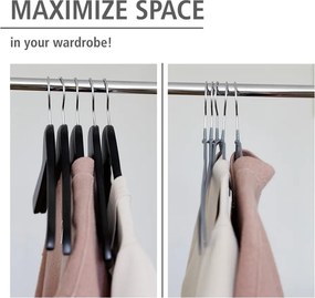 Fém vállfa szett 20 db-os Alessia – Wenko