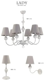 Jupiter 1589 - LY L BI - Asztali lámpa LADY E14/40W
