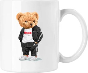 Bögre Ralph maci Divatos Fehér 330ml