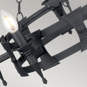 Elstead Lighting SAXON SAX5-BLK Csillár 5x60W/E14