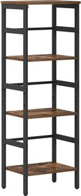 vidaXL Könyvespolc Füstölt tölgy 40 x 29,5 x 115 cm Faanyag