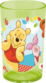 Winnie the Pooh Pohár, Disney, 225 ml, műanyag, zöld