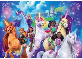 Unikornis Akadémia Rainbow Valley 180 db-os puzzle Clementoni