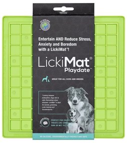 Nyalogatós alátét Playdate Green – LickiMat