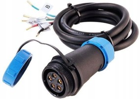 Light Impressions Deko-Light Weipu Hq 12/24/48V tápkábel 5 pólusú kábel