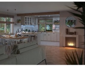 InFire - BIO Kandalló 87,5x110 cm 3kW fehér