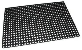 Gumi tisztítószőnyeg Honeycomb 80 x 120 x 1,6 cm, fekete