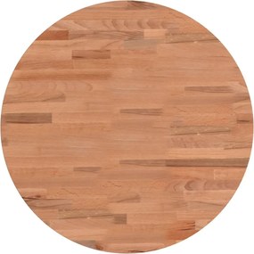 vidaXL tömör bükkfa kerek asztallap Ø50x1,5 cm