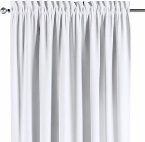 Csatornafüggöny frufruval 1 db 130x245cm hófehér