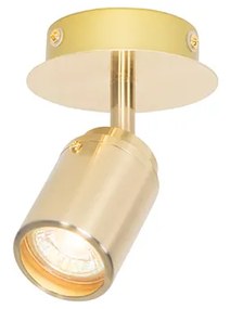 Modern fürdőszoba spotlámpa sárgarézzel IP44 - Ducha