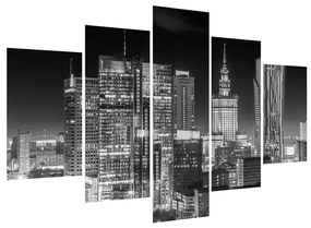 New York fekete-fehér városkép (150x105 cm)