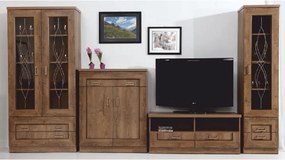 Vitrin, lefkas tölgy, TEDY TYP T10