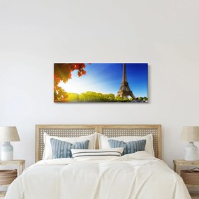 Kép - ősz Párizsban (120x50 cm)
