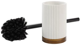 Fehér poligyanta WC-kefe Niagara – douceur d'intérieur