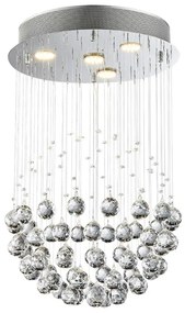 LUXERA 62413 - Kristály csillár XAVER 4xGU10/50W/230V