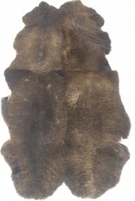 Négyes szőnyeg Báránybőr Nagy Bronz