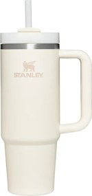 Krémszínű rozsdamentes acél termosz szívószállal 890 ml Quencher H2.O FlowState™ Tumbler Cream 2.0 – Stanley