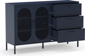 Sötétkék komód 140x90 cm Diora – Marckeric