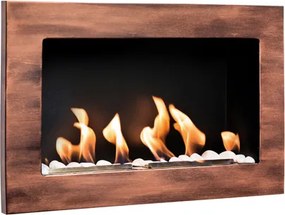 BIO FLAME Easy S Open Patina Réz/Barna biokandalló 65x40 cm