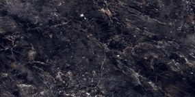 Mexen Rokocha Black mázas gránit, padlólap-fali burkolat, 120 x 60 cm, magas fényű - TL205-120-060-01
