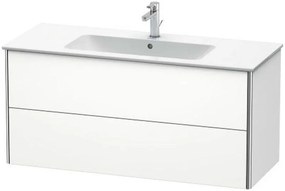 Duravit XSquare szekrény 121x47.8x56 cm Függesztett, mosdó alatti fehér XS417401818