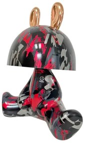 LED Dimmelhető gyermek érintős kislámpa FANCY LED/2,5W/3,7V fekete/piros