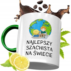 Zöld Bögre Sakkozónak Születésnapi Ajándék fényképes nyomtatással