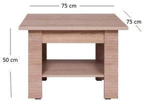 Dohányzóasztal Gwenn 75 (szonoma tölgy). 1052947