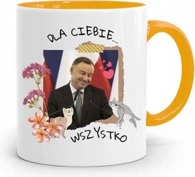 Bögre Sárga Elnök Andrzej Duda Írás Neked