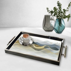 Üveg tálca, 38×24 cm – TPG9806