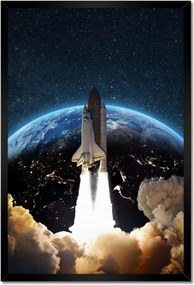 Poszterek keretben 40x60 Rakéta indítás az űrbe