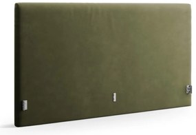 Zöld kárpitozott ágytámla 210,5x100 cm Remo – Micadoni