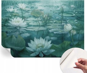 Fotótapéta Fali tapéta Hálószobába és Nappaliba Vízi virágok 208x146 cm