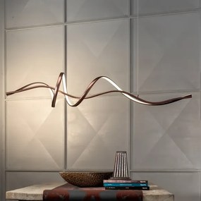 ONLI - LED függőlámpa kábelen KELLY LED/28W/230V rézszínű