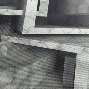 Absztrakt kép kocka (120x50 cm)