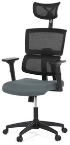 Scaun pivotant de birou de culoare gri Mecanism pivotant. KA-B1025