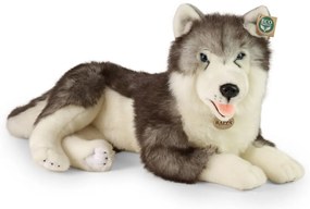 Rappa Plüsshund Husky liegend 60 cm